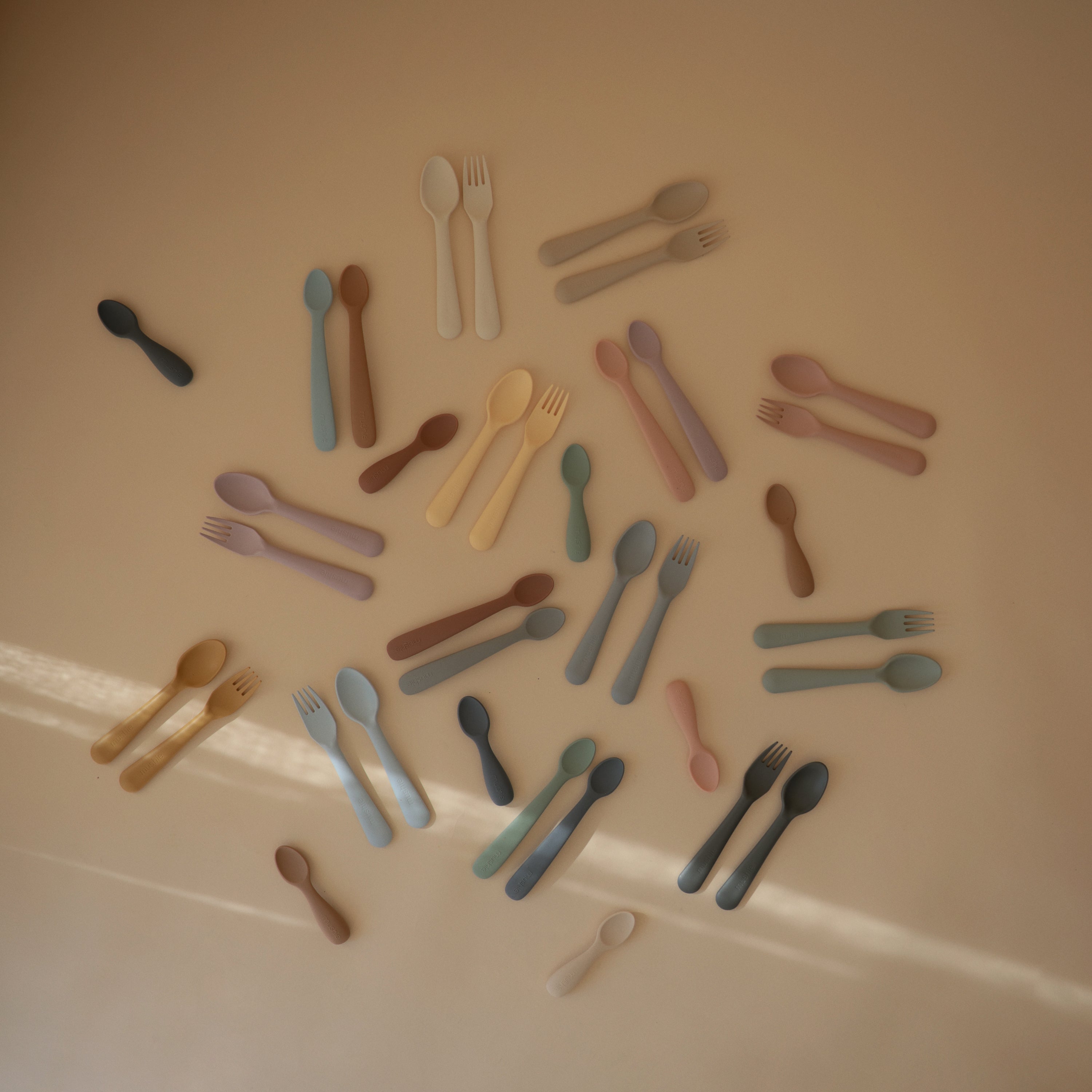 Image of Dinnerware Fork and Spoon Set